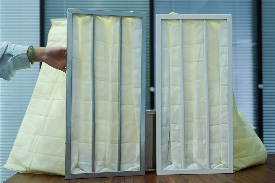 Алюмінієвий каркас F7 F8 F9 кишеньковий повітряний фільтр