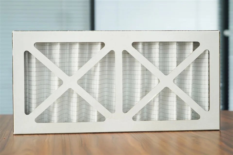 Custom Merv 8 11 13 14 Paper Pleated AC Furnace Filter Air Filter Hvac Air Conditioning System Air Filter