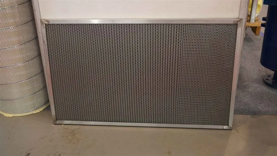 Піч попередньо фільтрує з нержавіючої сталі з нержавіючої сталі алюмінієва сітка повітряного фільтра