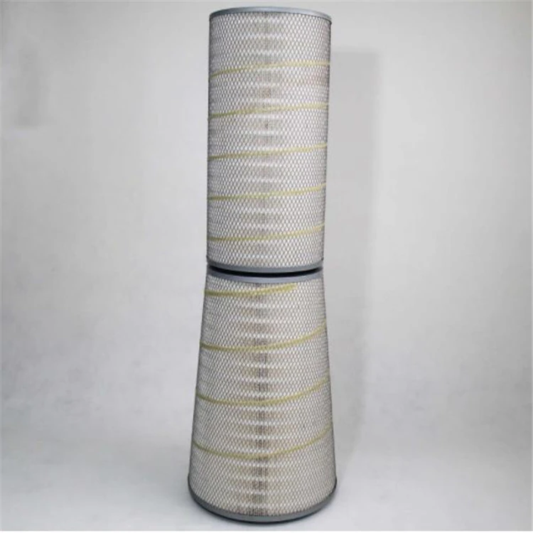 Картридж фільтра повітрозабірника газової турбіни Овальний картридж фільтра для пилу P191280 P191281 для Donaldson