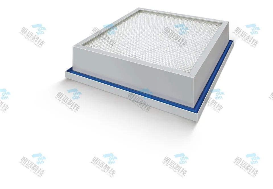 Фільтр HEPA з гелевим ущільненням, високоефективна алюмінієва рама без витоків, чиста кімната, заміна модуля HEPA, нова коробкова ферма фільтрів