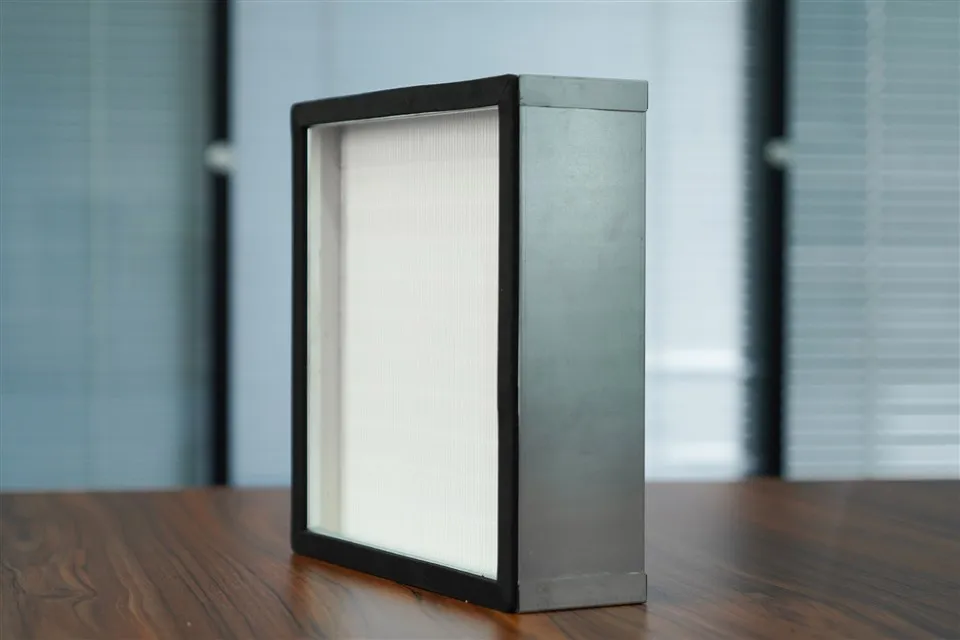 Заводський високоефективний повітряний фільтр H13 14 Hepa з алюмінієвим або оцинкованим каркасом Fresh Micron 99,99% повітряний фільтр Hepa