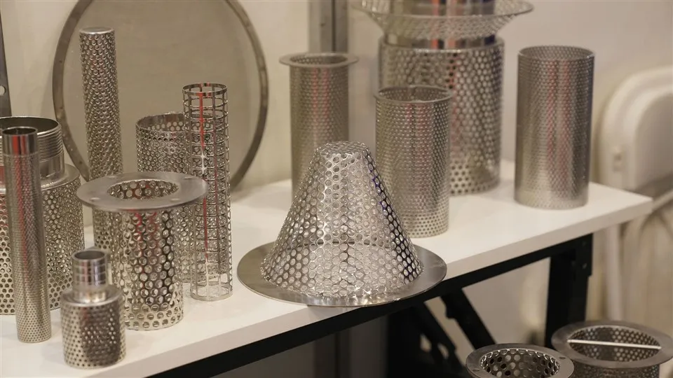 Картридж фільтра з перфорованим фланцем з нержавіючої сталі