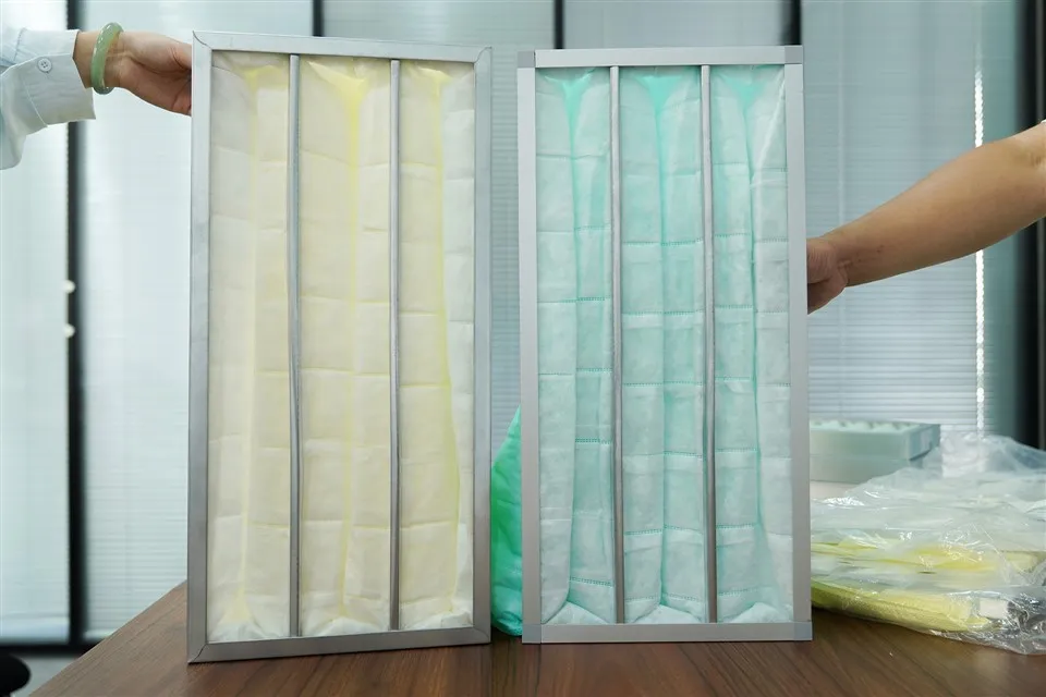 Вентиляційна система алюмінієва рама F7 F8 F9 кишеньковий повітряний фільтр